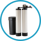 Twin Rotating Water Softeners